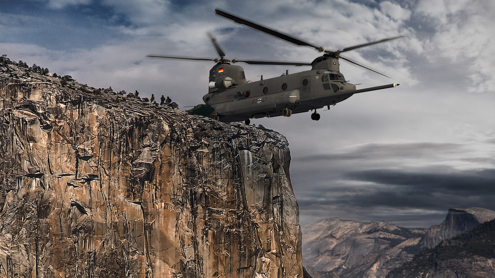 Jomolhari mountain seen on flight from Kathmandu to Paro, Bhutan