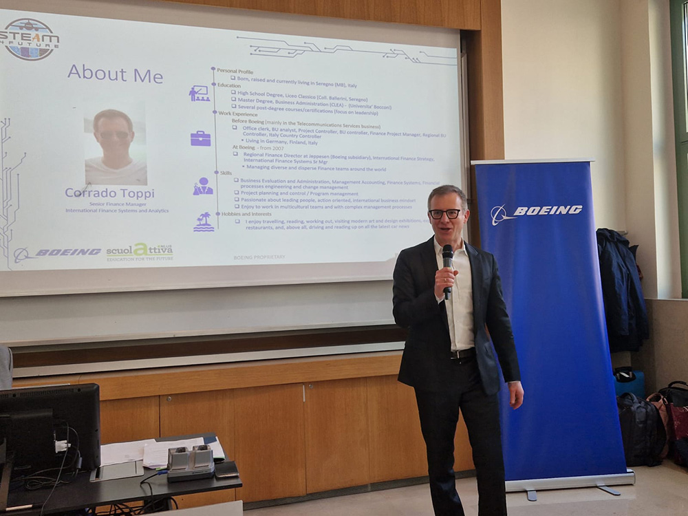 Boeing e ScuolAttiva concludono con successo la sesta edizione del progetto STEAM 4 Future