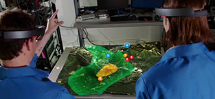 UAV. Ologrammi. Incendi.